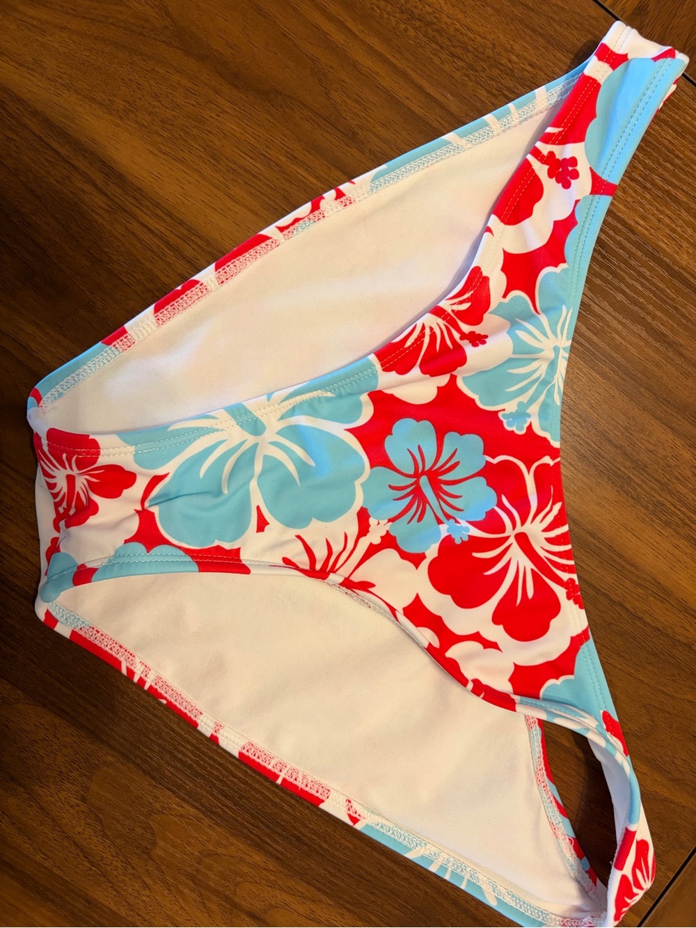 wild fable Red, Light Blue & White Floral Bikini Bottoms